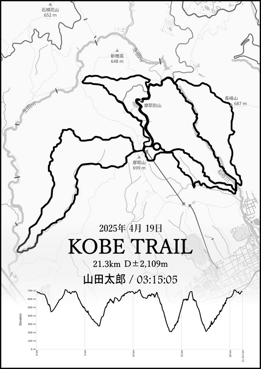 神戸トレイル 21km
