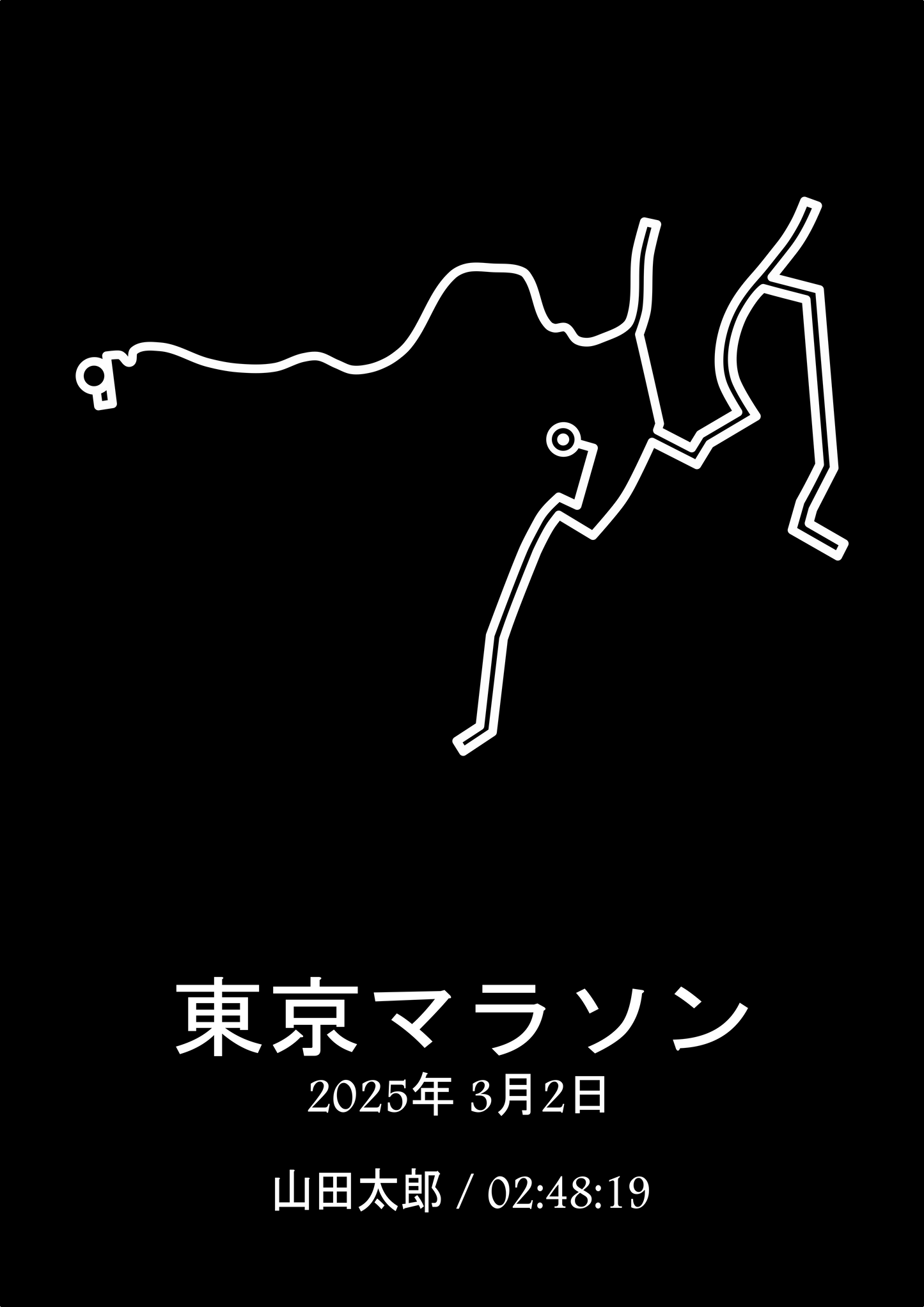 東京マラソンポスター